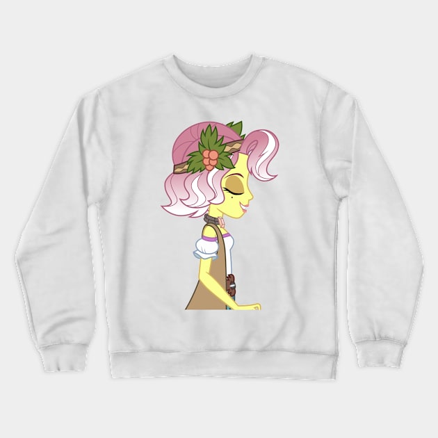 Vignette Valencia in profile Crewneck Sweatshirt by CloudyGlow